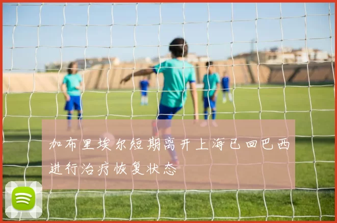 加布里埃尔短期离开上海已回巴西进行治疗恢复状态